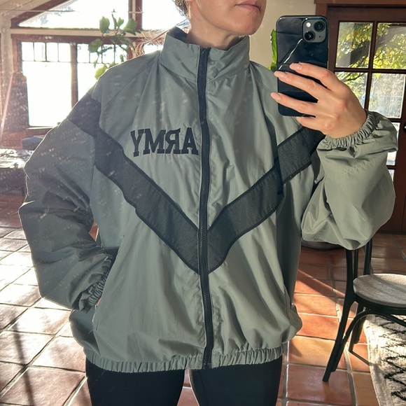 VINTAGE ARMY WARMUP JACKET - Picture 8 of 10